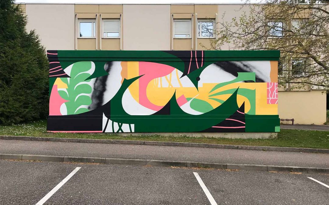 Fresque de GoddoG à Laxou