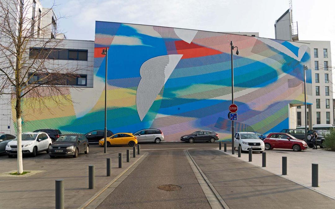 Fresque de Momo à Nancy