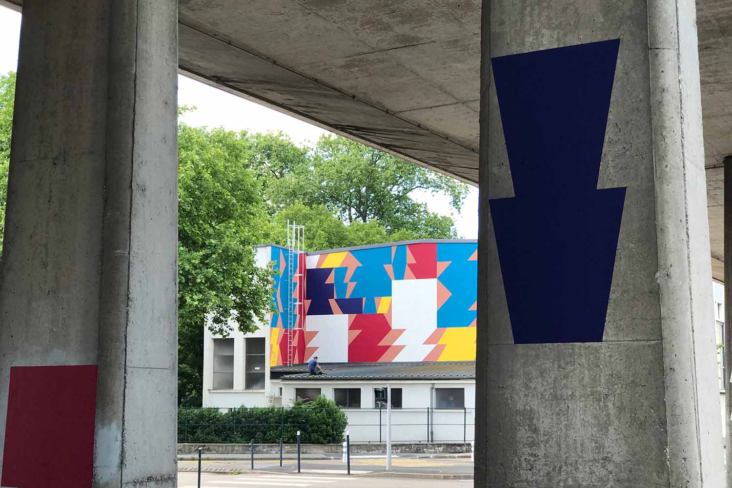 Fresque de Eltono à Nancy