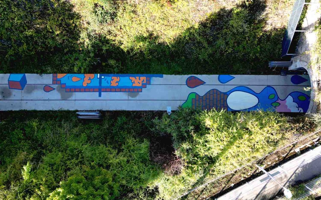 Fresque de Joris Infanti à Jarville