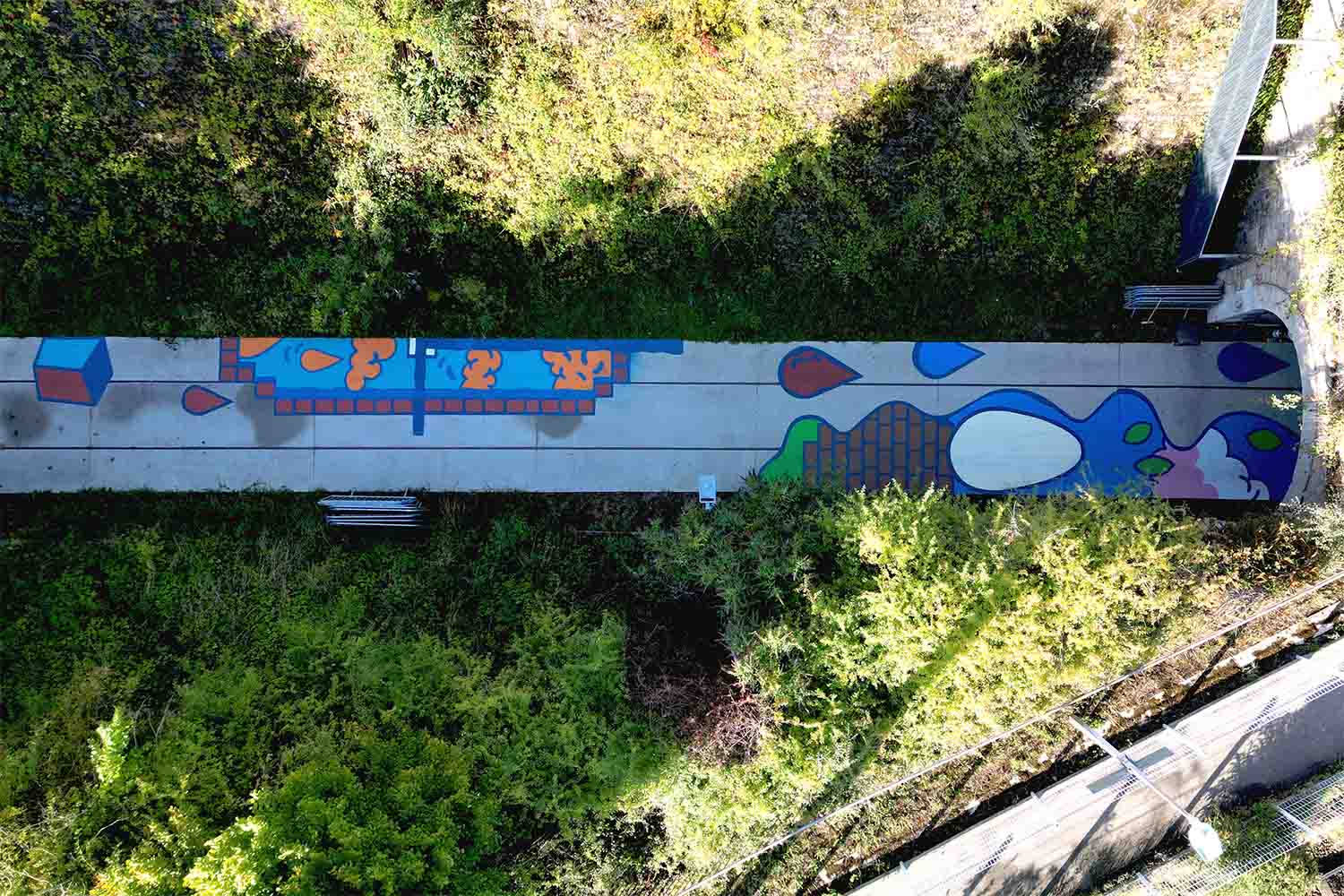 Fresque de Joris Infanti à Jarville